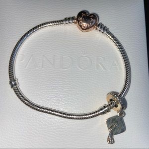 Pandora Heart Clasp Bracelet